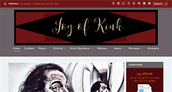 Desktop Screenshot of joyofkink.com